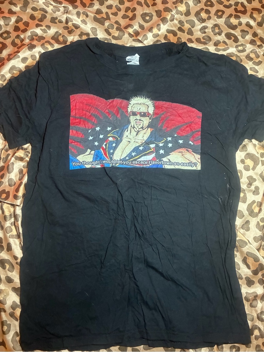 ⭒ custom guy fieri tee